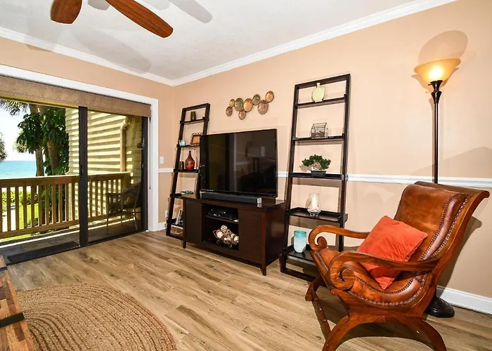 Aldea A8 Beachfront 2 Bedroom 2 Bath - Tranquil Belleair *